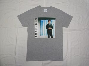 ☆美品・未着用☆ Johnny Marr ジョニー・マー 『PLAYLAND』 ツアー Tシャツ sizeS グレー ☆USA古着 ロック The Smiths モリッシー Oasis