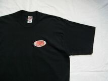 ☆美品・未着用☆ 90s ビンテージ TOWER RECORDS タワーレコード ロゴ Tシャツ sizeXL 黒 ☆USA古着 企業物 ロック JAZZ MTV 80s オールド_画像2