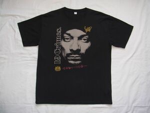 ☆ Snoop Dogg スヌープ・ドッグ 19 Crimes CALI RED ワイン プロモ Tシャツ sizeL 黒 ☆USA古着 DEATH ROW RECORDS DR.DRE RAP TEES 90s 