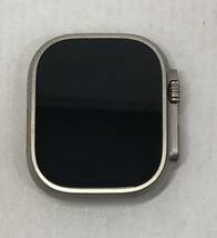 ■Apple Watch Ultra 2 アップルウォッチ GPS+Cellular 49mm MREX3J/A チタニウムケース オリーブアルパインループ S A2986【中古】_画像4