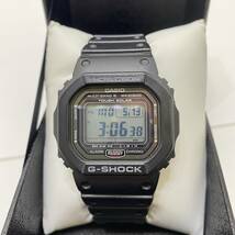 【中古】CASIO G-SHOCK タフソーラー デジタル腕時計 GW-5000 3159 ブラック 1円～_画像2