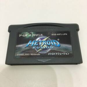 : 中古 [本体のみ] Nintendo ゲームボーイアドバンス メトロイドフュージョン　動作確認済 ニンテンドーGBA ゲームソフト