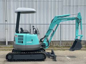 【V-0039】Kobelco　SK20SR　2tクラス　Mini油圧ショベル　Excavator　バックホー　2wayパターン　ブレーカー配管　往復配管 全塗装済 茨城Prefecture