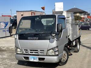 【U-0052】Isuzu　Elf　NKR81AN　elevated作work vehicle　アイチ　SE08A　8m　2006　Back camera　茨城Prefecture