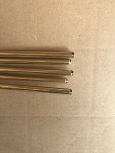 真鍮丸棒　カドミレス　１０Φ×２００ｍｍ　５本セット　旋盤　バイク　カスタム　ＤＩＹ　