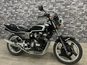 ☆Honda　ＣＢＸ５５０Ｆ　400CC登録　タッBlackールSeat　After-marketマフラー　After-marketSteering　Osakaから　大西商会