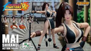 新品未開封 Storm Collectibles KOF 1/12 MAI SHIRANUI ザ・キング・オブ・ファイターズ '98 不知火舞 限定版　黒(検バンダイ メディコム)