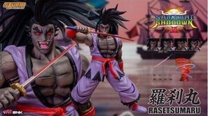 新品未開封 Storm Collectibles サムライスピリッツ羅刹丸 1/12 RasetsumaruBBTS限定版 (検バンダイ メディコム メディコス 超像革命等に)