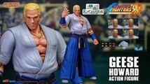 新品未開封 Storm Collectibles GEESE HOWARD ザ・キング・オブ・ファイターズ ギース・ハワード 限定(検バンダイ メディコス 超像革命等)_画像1