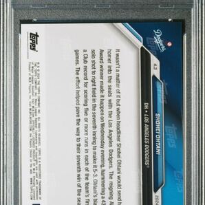 【PSA10】Topps Now 大谷翔平 2024 Dodgers #36 Shohei Ohtani Los Angeles の画像2