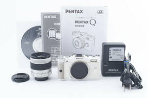 PENTAX Q white color lens set #2100365