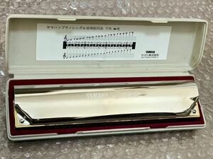 RE502c 中古現状 ハーモニカ YAMAHA ヤマハ SS-440 クロマチック ソプラノ シングル 22穴 C 昭和レトロ ジャンクにて