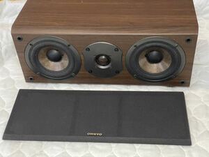 RE505d ジャンク 音出し確認済み ONKYO D-305C オンキョー センタースピーカー 平成昭和レトロ 音響 オーディオ機器 