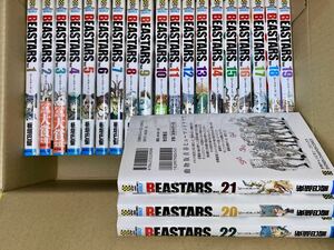 RE517a Be Star z all volume set all 22 volume BEASTARS board ... comics manga Akita bookstore 