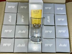 RE529b редкий 20 шт совместно Asahi пиво SD Special производства bi Agras стакан ASAHI SUPER DRY BEER super dry подлинная вещь не использовался Junk 