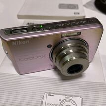 LN501f 中古現状品 Nikon ニコン COOLPIX S520　コンパクトデジタルカメラ デジカメ 予備バッテリー・充電器 MH-63 AVケーブル 取扱説明書_画像4