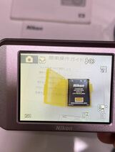 LN501f 中古現状品 Nikon ニコン COOLPIX S520　コンパクトデジタルカメラ デジカメ 予備バッテリー・充電器 MH-63 AVケーブル 取扱説明書_画像6