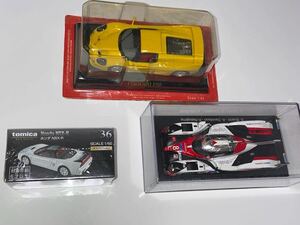 RE520c minicar 3 point summarize Tomica premium Honda NSX-R 36 Ferrari F50 Toyota TS050 Hybrid TOYOTA GAZOO Racing 8th Le Mans 