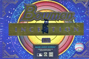 TOPPS 2022 BOWMAN INCEPTION BASEBALL HOBBY シュリンク付き未開封ボックス