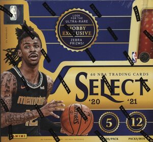 NBA 2020-21 PANINI SELECT BASKETBALL シュリンク付き未開封ボックス