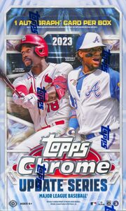 MLB 2023 TOPPS CHROME UPDATES HOBBY シュリンク付き未開封ボックス