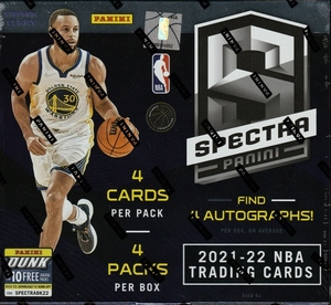 NBA 2021-22 PANINI SPECTRA BASKETBALL HOBBY シュリンク付き未開封ボックス