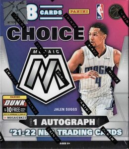 NBA 2021-22 PANINI MOSAIC BASKETBALL CHOICE シュリンク付き未開封ボックス