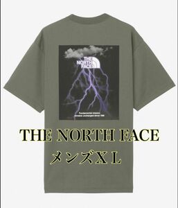 THE NORTH FACE ザノースフェイス ショートスリーブTNFライトニングティー　ユニセックス　ニュートープXL