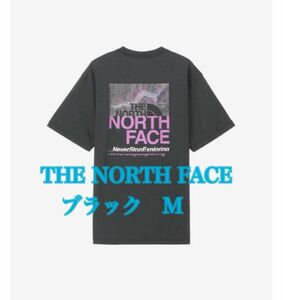 THE NORTH FACE ザノースフェイス　ショートスリーブハーフスウィッチングロゴティー NT32458 メンズ　M