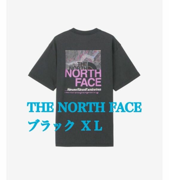THE NORTH FACE ザノースフェイス　ショートスリーブハーフスウィッチングロゴティー NT32458 メンズ　XL