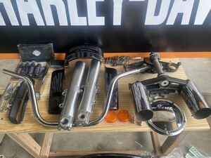Harley-Davidsonツーリングモデル用 パーツセット 適応年式不明　中古