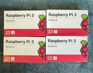 未使用　Raspberry Pi 3 Model B ラズベリーパイ3モデルB　4個セット －②