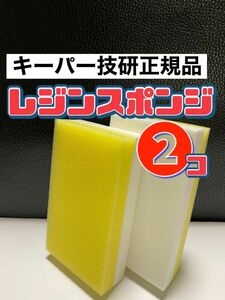 【キーパー技研正規品】レジンスポンジ2個セット