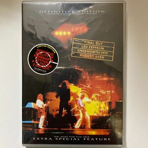 未使用新品 廃盤2枚組DVD ★ LED ZEPPELIN / FINAL CUT KNEBWORTH 1979 AUGUST 11TH レッド・ツェッペリン