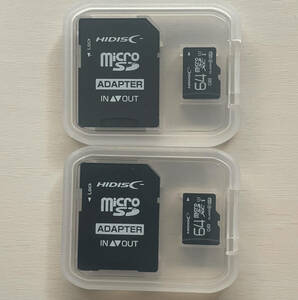 [ бесплатная доставка ]2 шт. комплект microSDXC карта 64GB Class10 Bulk товар microSD карта микро SD карта смартфон карта памяти Nintendo переключатель 