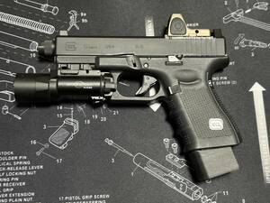 BATON BG-17 для Glock CO2 журнал для покрытие покраска отсутствует простой версия 3 шт. комплект 