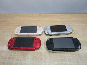 Ｎ698★PSP3000 PSP1000本体のみ　4台まとめて★ジャンク品