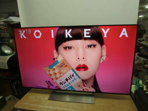 Ｎ720★55インチ液晶4Kテレビ SONY KJ-55X9000E(2018年製造)HDR/倍速駆動/WIFI/BRAVIA/取扱説明書付★稼働中古品