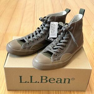 未使用 ALL STAR 100 L.L.Bean HI 27cm ブラウン/オリーブ エル.エル.ビーン × コンバース コラボ 第1弾