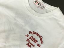 サマーアイビー！''young-at-heart'' VAN JAC ヴァンヂャケット プレミアムTシャツ 豪華なバックロゴ刺繍&ワッペン付き！VAN JACKET INC._画像8