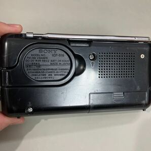 SONY/ソニー●ポータブルラジオ ICF-S19 FM / AM２バンドレシーバー ●radio/当時物/単三電池2本式/電池付属なし/レトロ●A4065-15の画像4