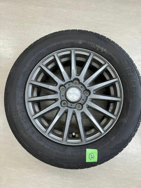 195/65R15 2022年製　中古タイヤホイールセット 一