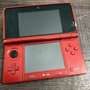 3ds 本体 メタリックレッド 赤 NINTENDO 3DS 中古 任天堂 送料無料 【ジャンク】 05081の画像3