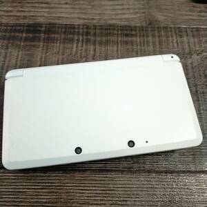 3ds 本体 アイスホワイト 白 NINTENDO 3DS 中古 任天堂 送料無料 動作確認◎ 良品 05141