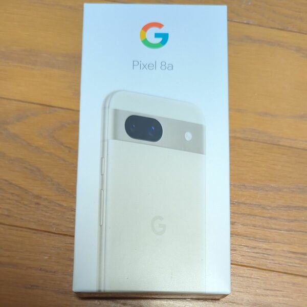 【新品未使用】Google Pixel 8a Porcelain ホワイト　白