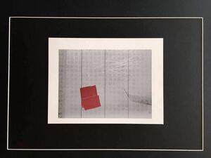 【篠田桃紅】絵柄84種展開 墨象画「桃紅李白」印刷物 抽象画 墨 書道 Toko Shinoda 木製額装サイズ44.1×33.8cm 絵柄&サイズ違い有り