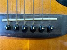 森玄M126 Aria Aria&Co アコースティックギター シリアルナンバー 3168 モデルナンバー 薄くなってる為不明 弦楽器 6弦 全長約100cm 現状品_画像3