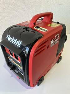 吉玄M69 未使用品 富士ロビン ガス発電機 RGi5 Rabbit GAS-4 STROKE ENGINE 