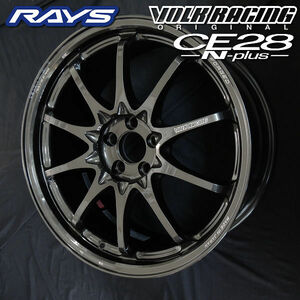 在庫有り 送料無料 GRヤリス RAYS レイズ VOLK ボルクレーシング CE28N-Plus ダイヤモンドダークガンメタ MM 225/40R18 ヨコハマタイヤ