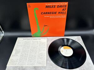 ２５３１　レコード　Miles Davis(マイルス・デイヴィス)「Miles Davis At Carnegie Hall」LP（12インチ）